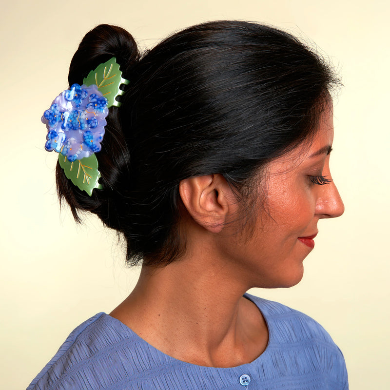 Pinza para el pelo - Hortensia