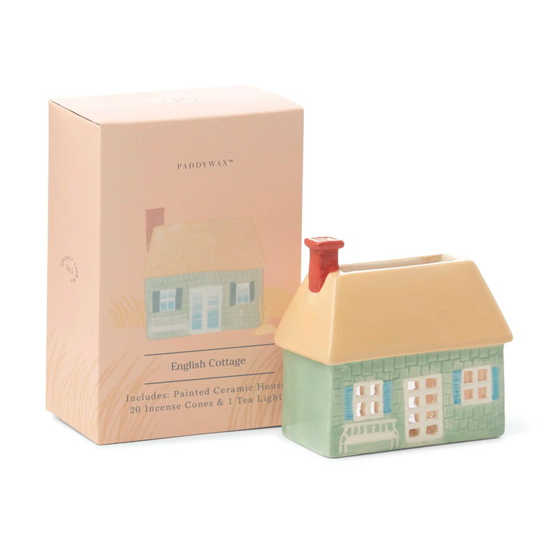 Quemador de incienso y portavelas - English Cottage 🏠