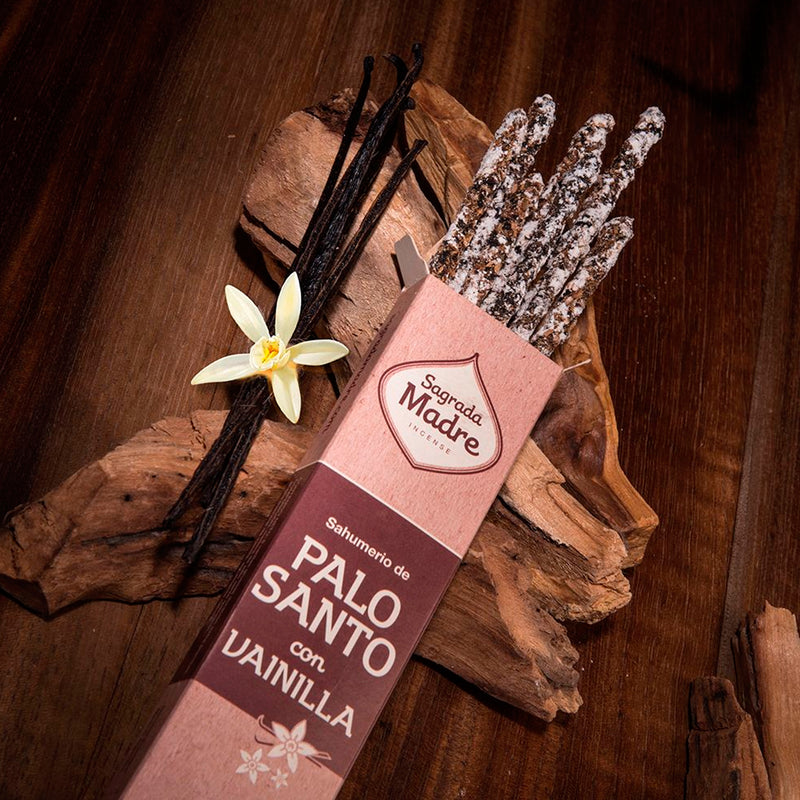 Incienso Sagrada Madre - Palo Santo con Vainilla