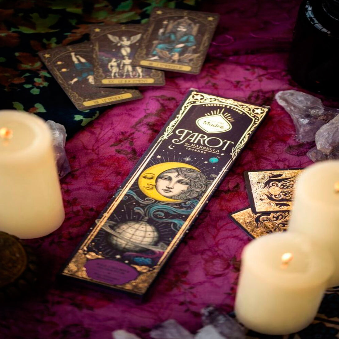 Incienso Sagrada Madre - Tarot de Marsella Nag Champa/Olíbano