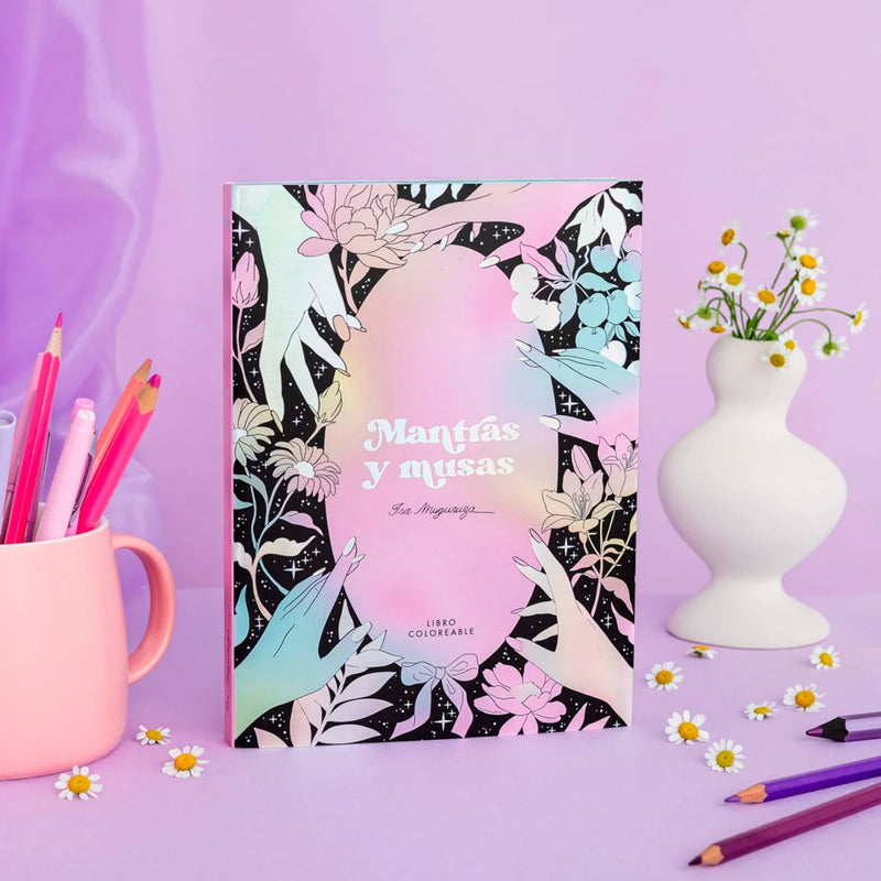 Libro - "Libro para colorear, Mantras y Musas" de Isa Muguruza