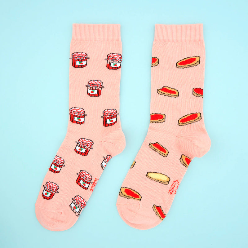 Calcetines - Mermelada y Tostadas 🍓🍞