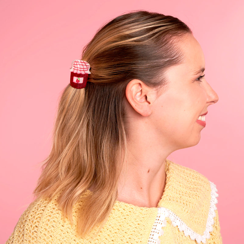 Minipinza para el pelo - Bote de Mermelada