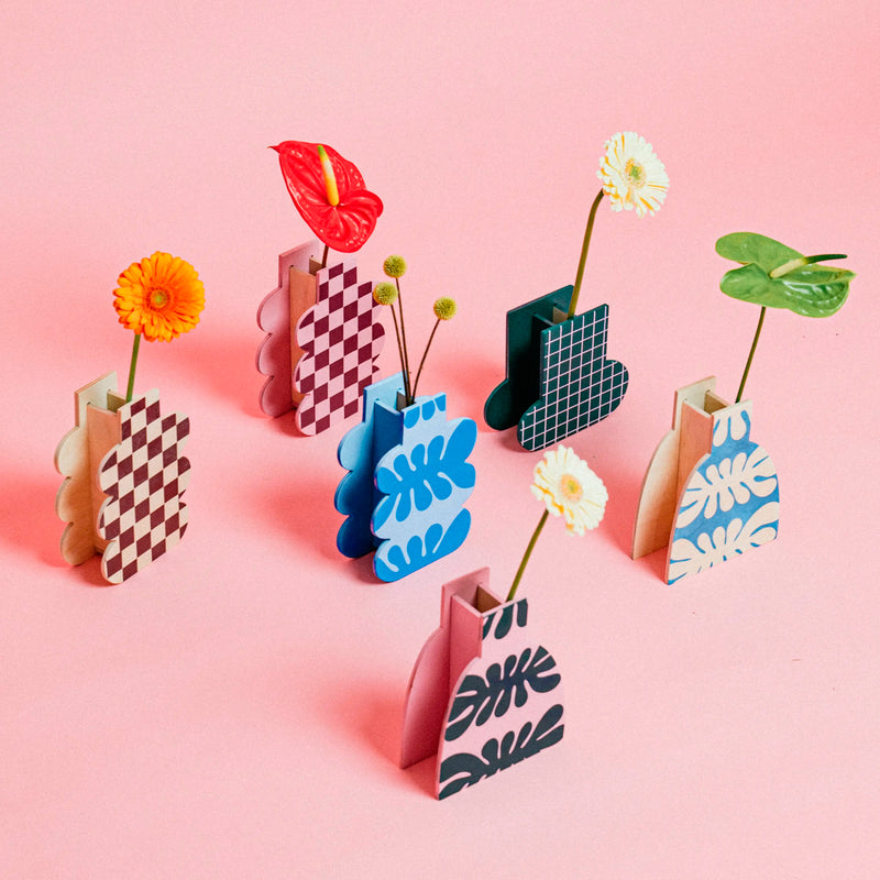 Jarrón - Pink Stones