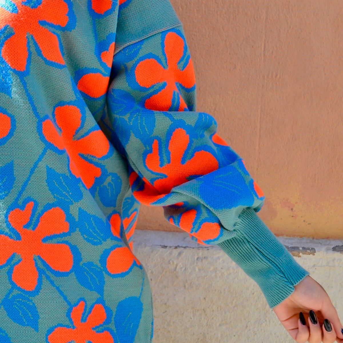 Jersey - Flores Naranja