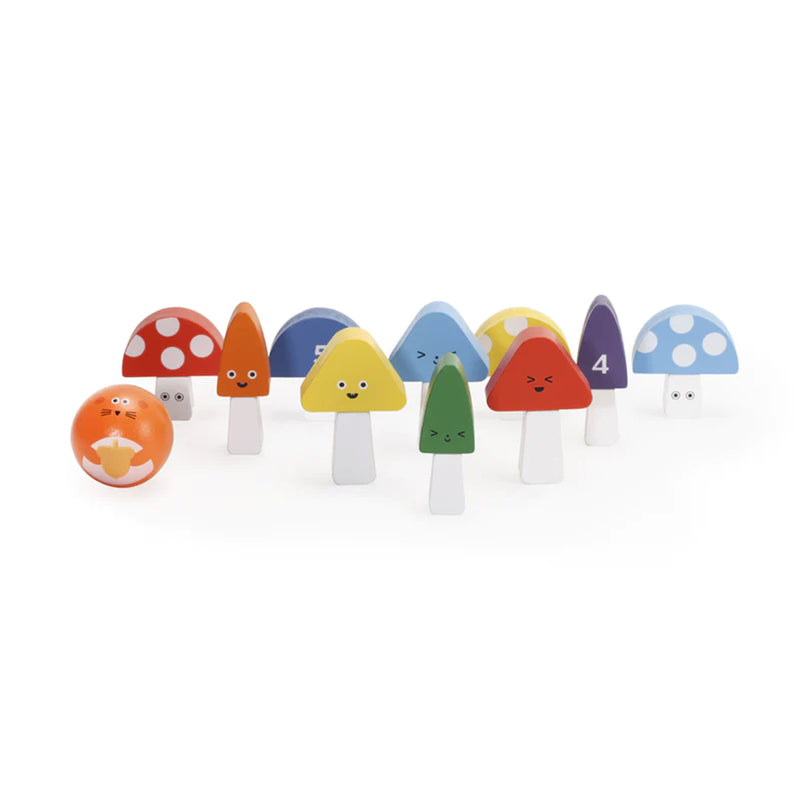 Juego - Mini Bolos Setas 🎳🍄