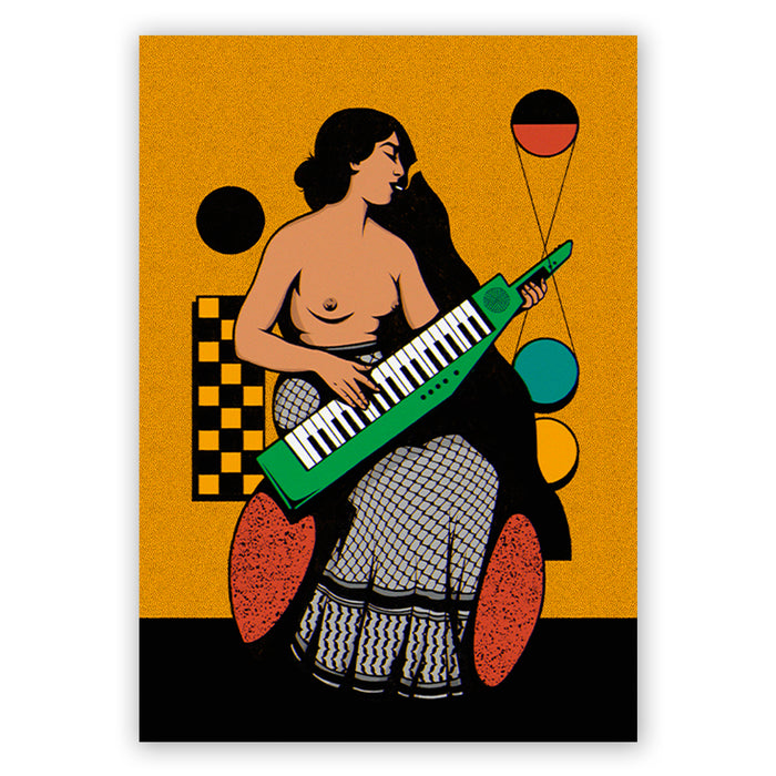 Print de Cámara Pasadas A5 - "Keytar"