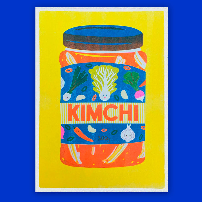 Print de Naomi Wilkinson A4 - "Kimchi"