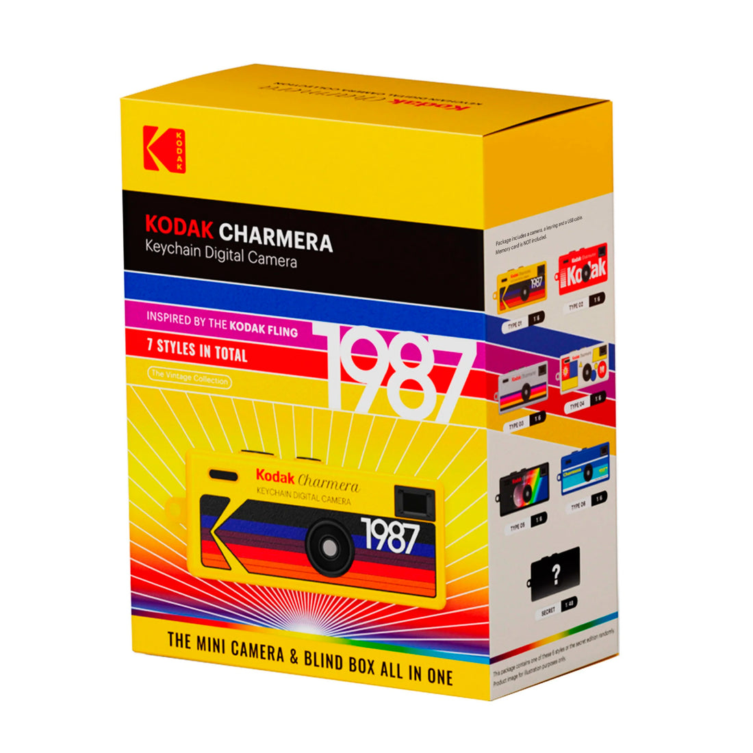 Cámara digital - Kodak Charmera Keychain
