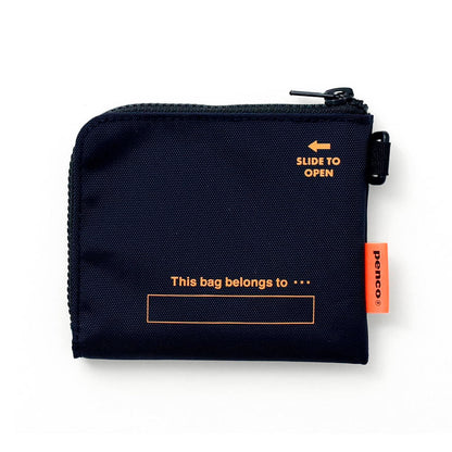 Monedero Penco - L-Zip Purse Navy
