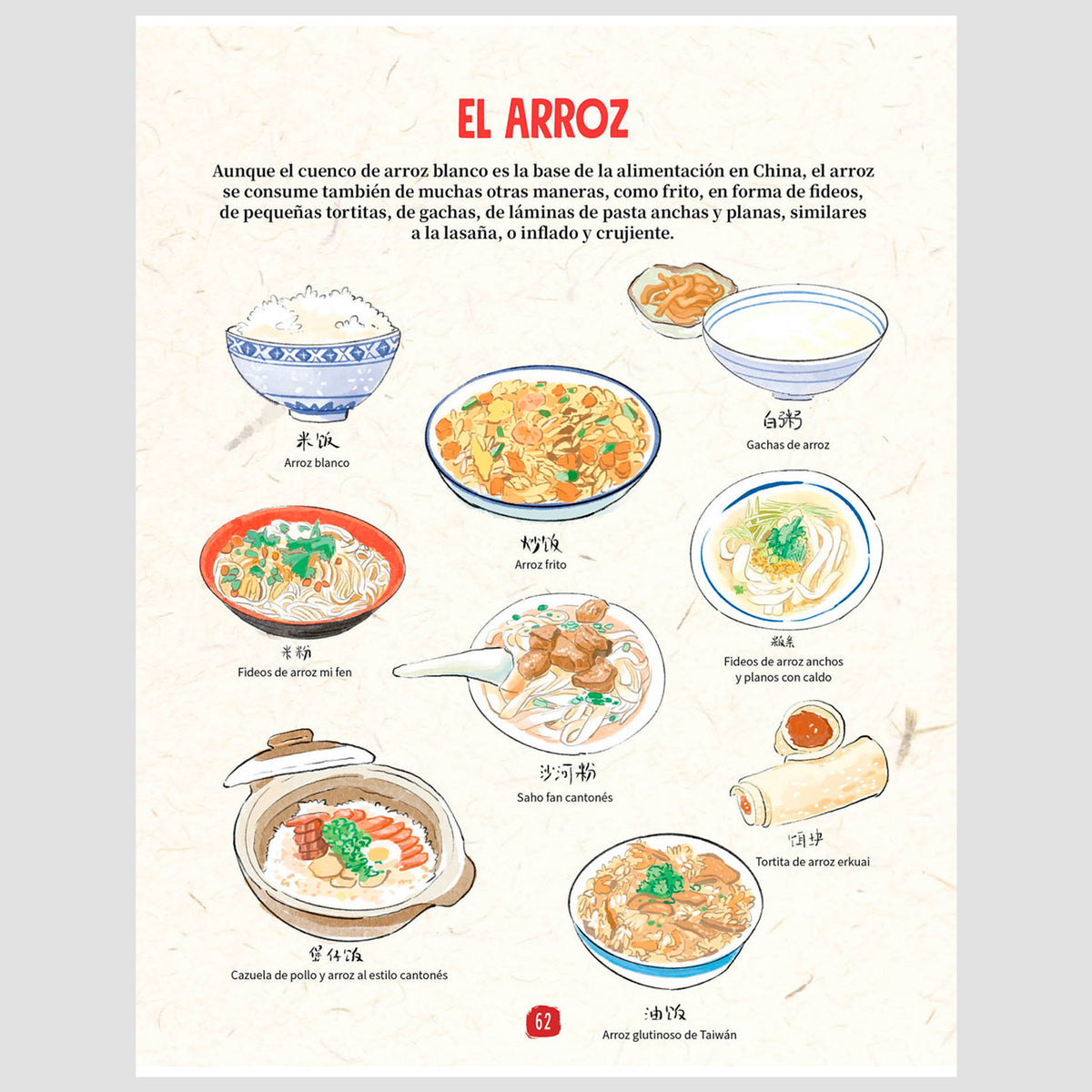 Libro - "La Cocina China Ilustrada" de Margot Zhang y Zhao En Yang