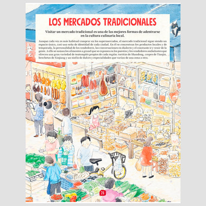 Libro - "La Cocina China Ilustrada" de Margot Zhang y Zhao En Yang