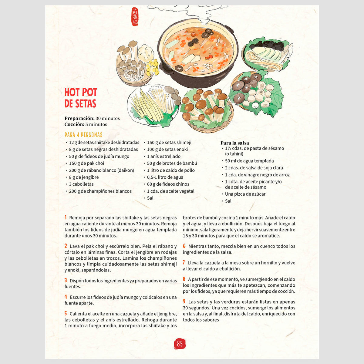 Libro - "La Cocina China Ilustrada" de Margot Zhang y Zhao En Yang