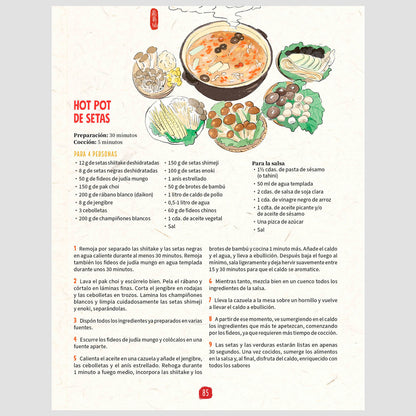 Libro - "La Cocina China Ilustrada" de Margot Zhang y Zhao En Yang