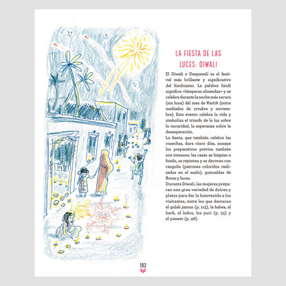 Libro - "La cocina india ilustrada" de Pankaj Sharma y Sandra Salmandjee