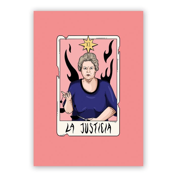 Print de Sofía Ozcoz A5 - "La Justicia"