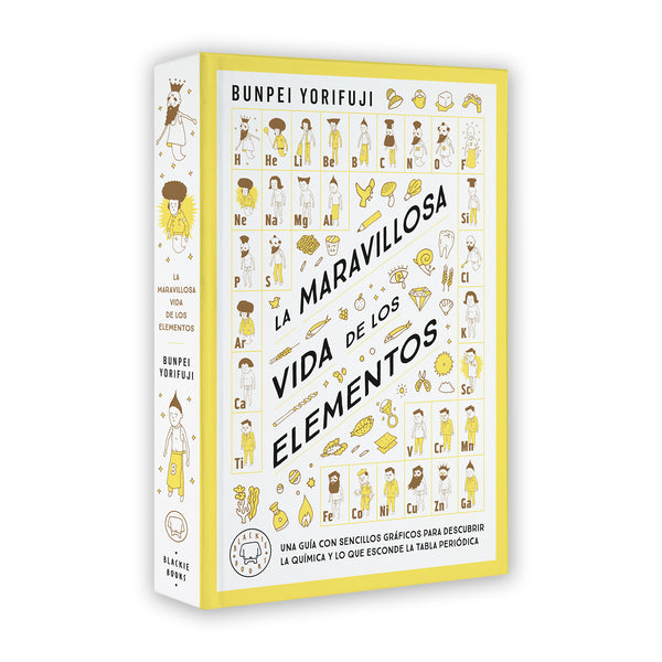 Libro - "La Maravillosa Vida de los Elementos" de Bunpei Yorifuji - Blackie Books