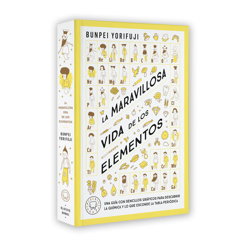 Libro - "La Maravillosa Vida de los Elementos" de Bunpei Yorifuji - Blackie Books