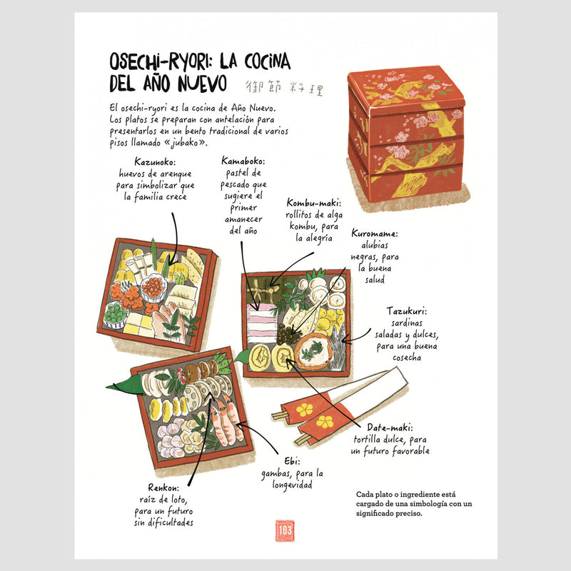Libro - "La Vida Japonesa Ilustrada" de Laure Kié y Haruna Kishi