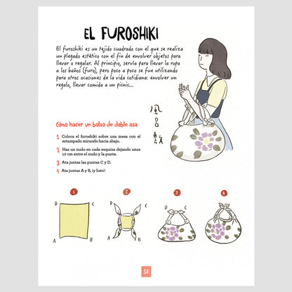 Libro - "La Vida Japonesa Ilustrada" de Laure Kié y Haruna Kishi