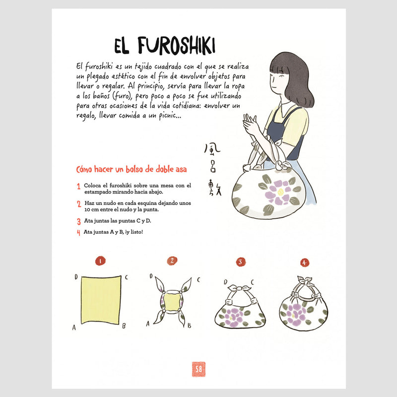 Libro - "La Vida Japonesa Ilustrada" de Laure Kié y Haruna Kishi