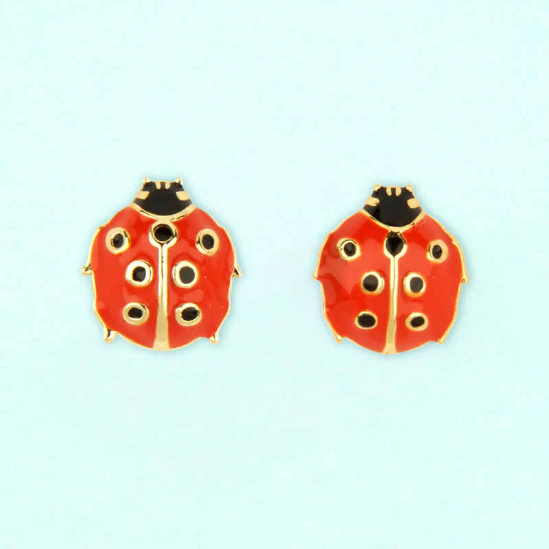 Pendientes - Mariquita 🐞