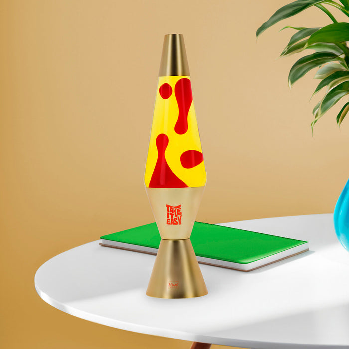 Lámpara de lava - Gold