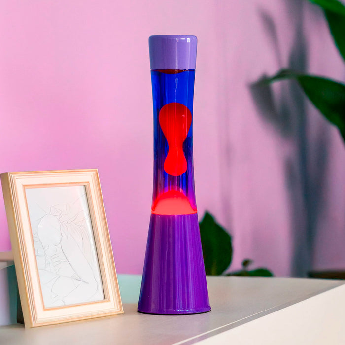 Lámpara de lava Fisura - Degradado morado