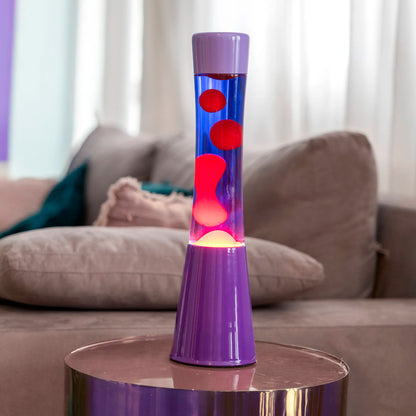 Lámpara de lava Fisura - Degradado morado