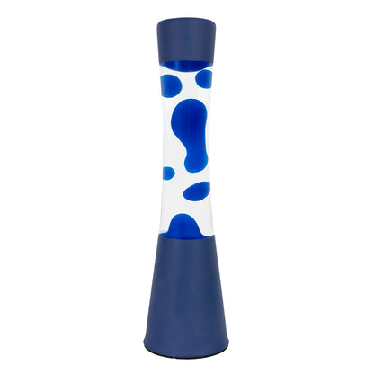 Lámpara de lava Fisura - Monocromática Azul
