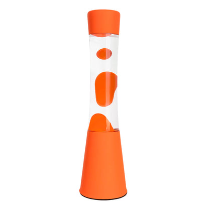 Lámpara de lava Fisura - Monocromática Naranja