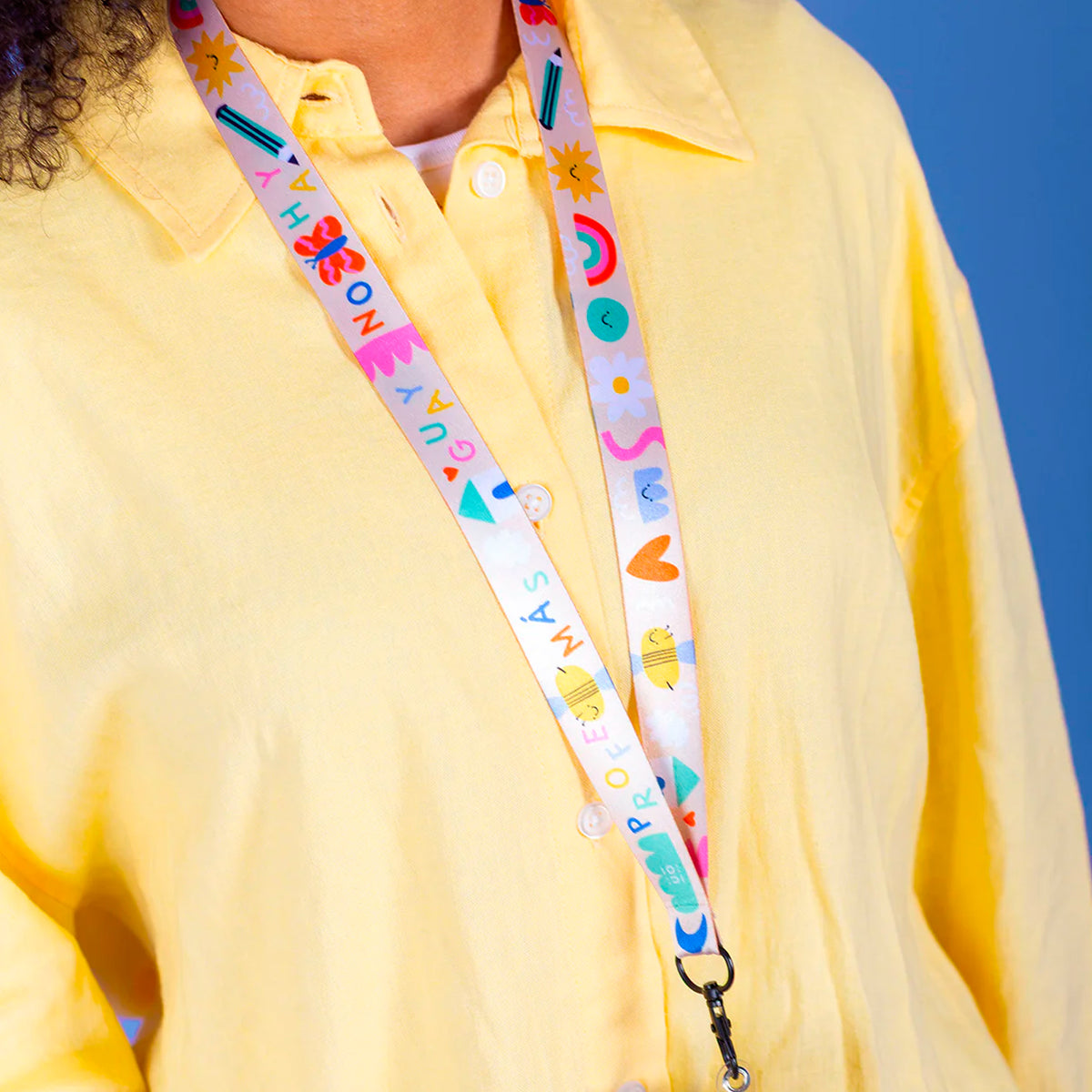 Lanyard UO - "Profe más guay no hay"