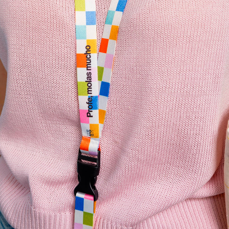 Lanyard UO - "Profe, molas mucho"
