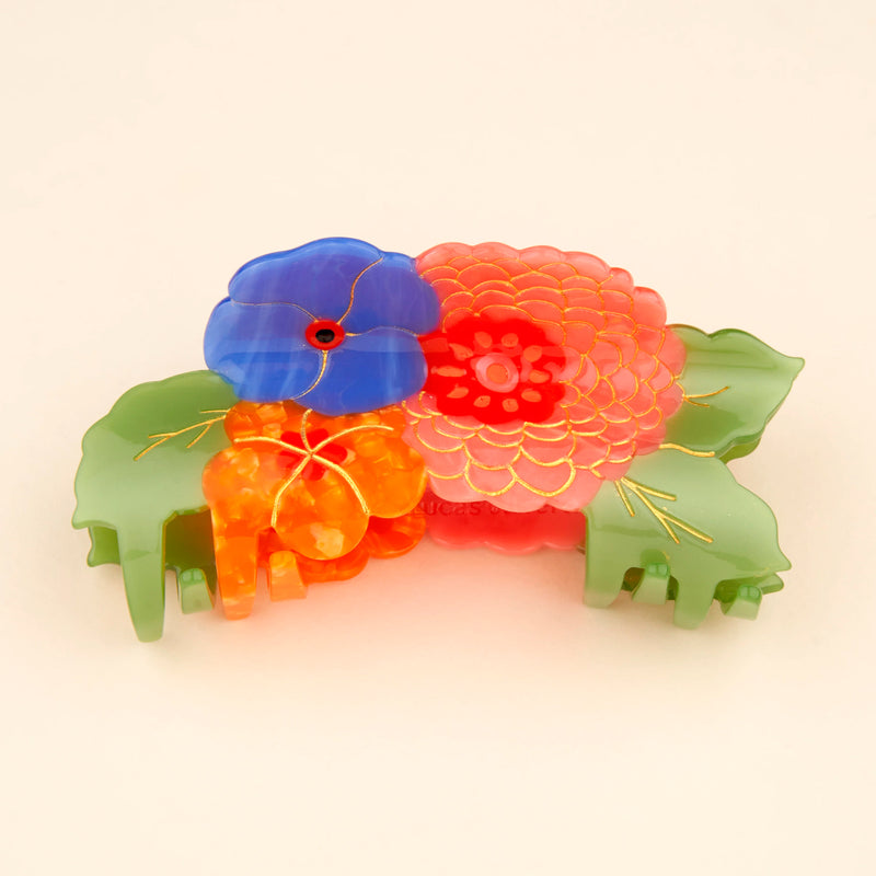 Pinza para el pelo - Ramo de Flores Grande