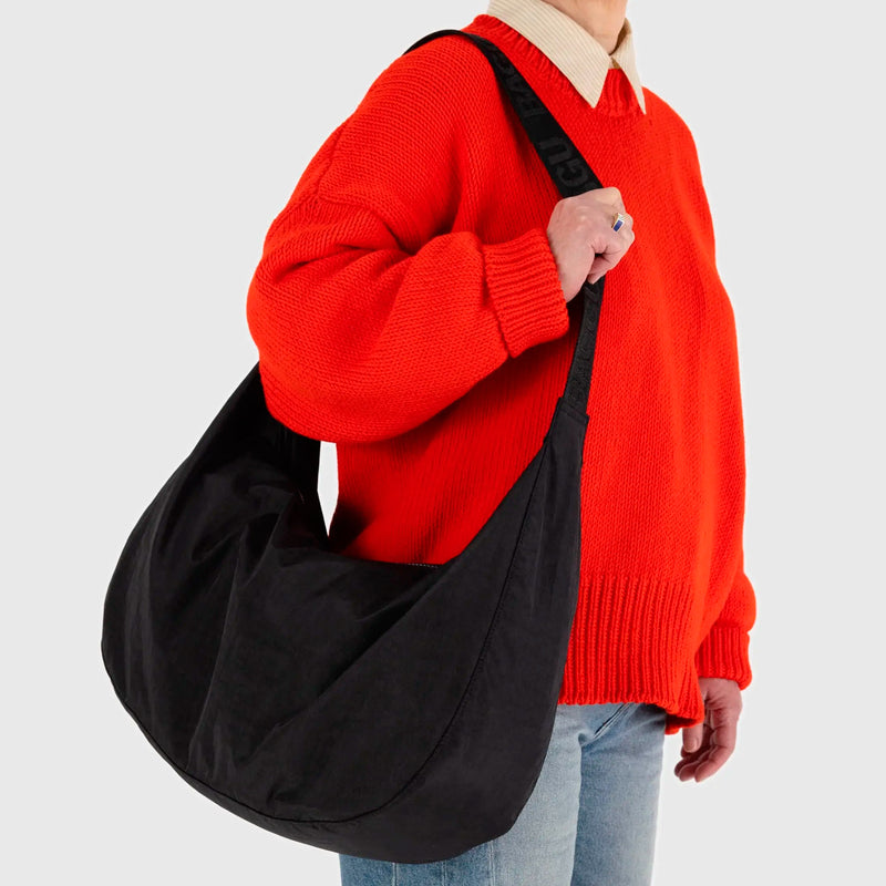Bolso Large media luna Baggu - Black