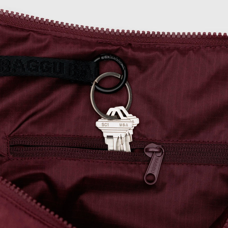 Bolso Large media luna Baggu - Mahogany