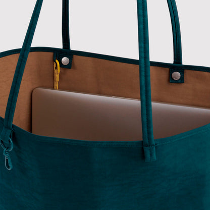 Bolso Tote Reversible Grande Baggu - Deep Sea Mix
