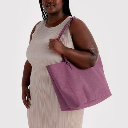 Bolso Tote Reversible Grande Baggu - Wild Plum Mix