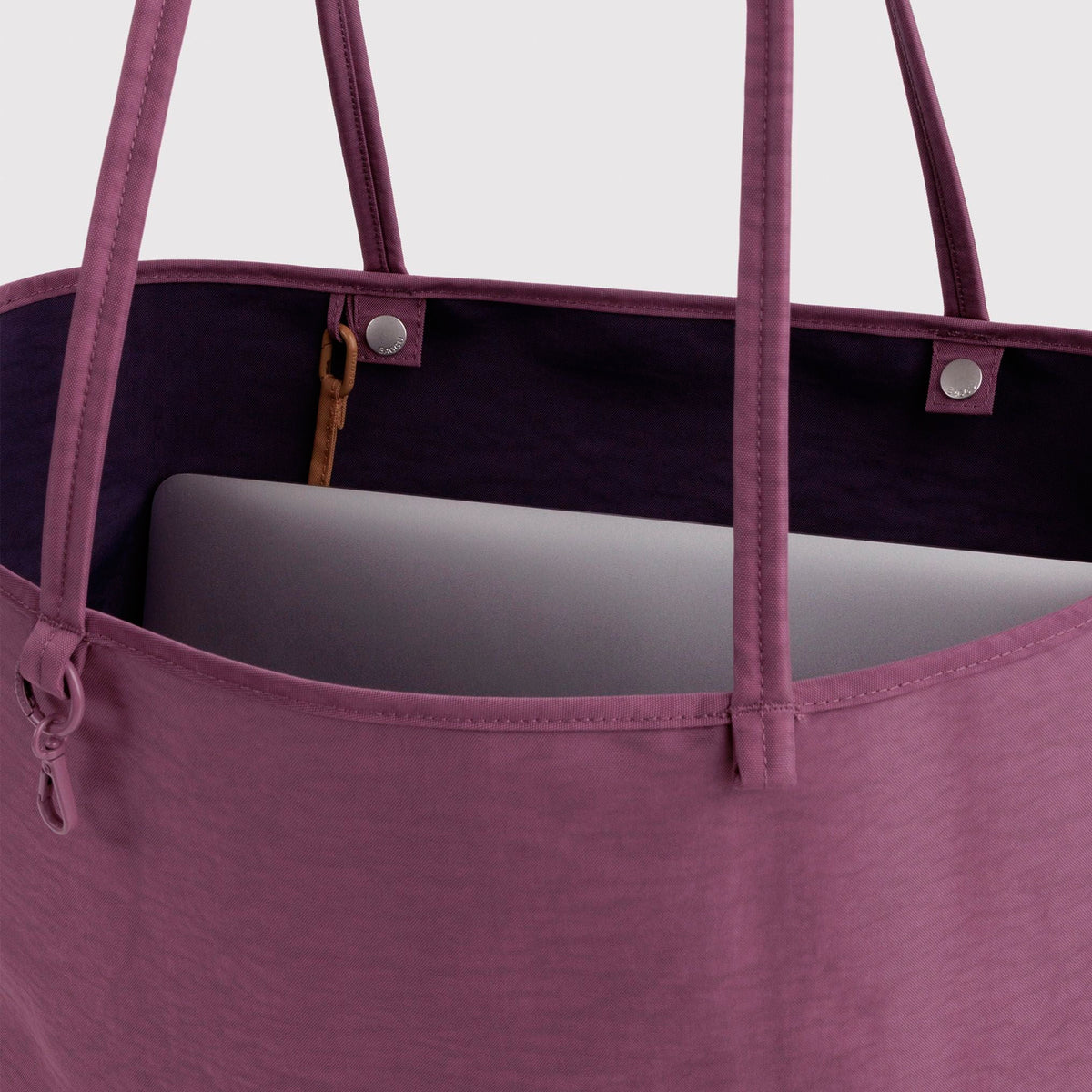 Bolso Tote Reversible Grande Baggu - Wild Plum Mix