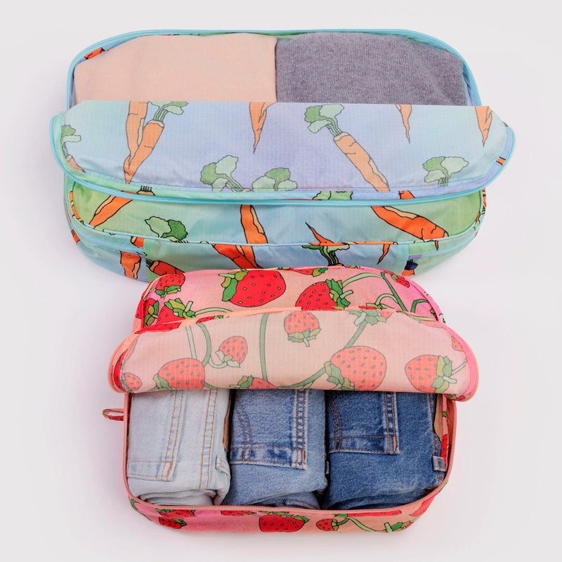 Bolsitas con cremallera Baggu - Carrots & Berries 🥕🍓