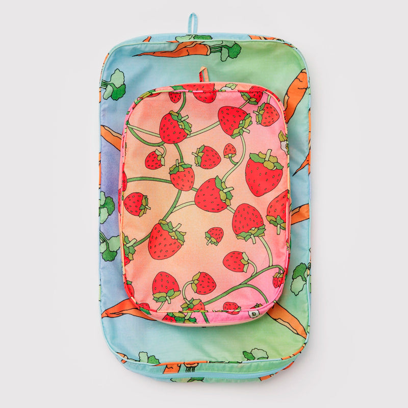 Bolsitas con cremallera Baggu - Carrots & Berries 🥕🍓