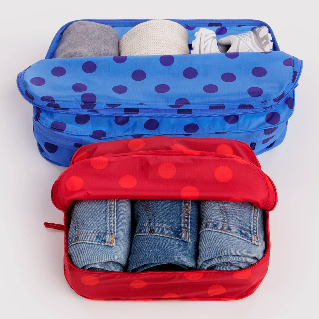 Bolsitas con cremallera Baggu - Polka Dot Mix