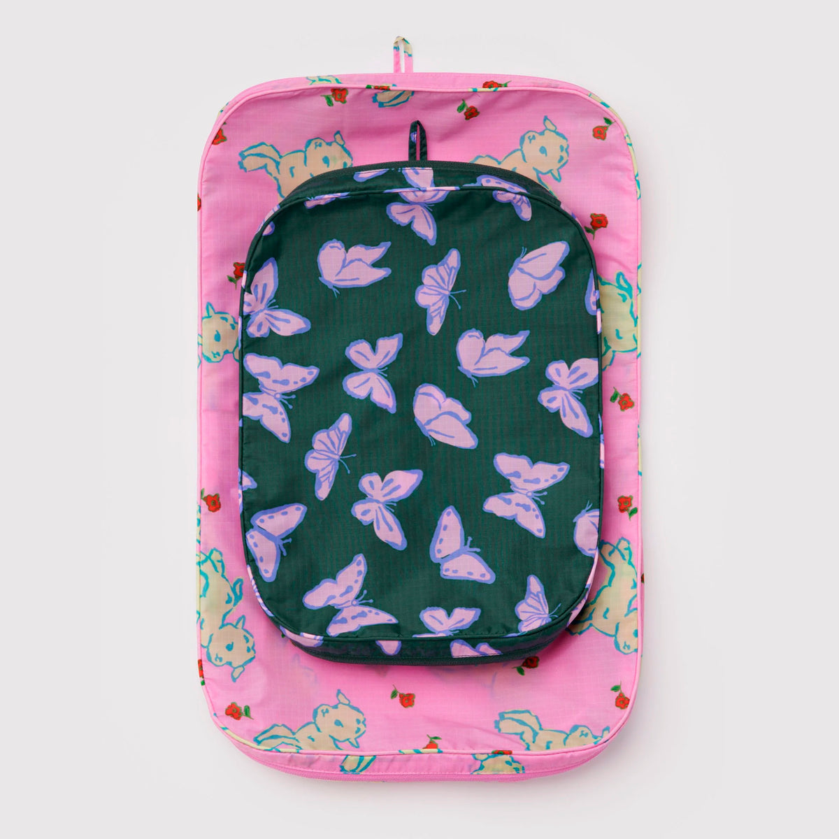 Bolsitas con cremallera Baggu - Spring Animals