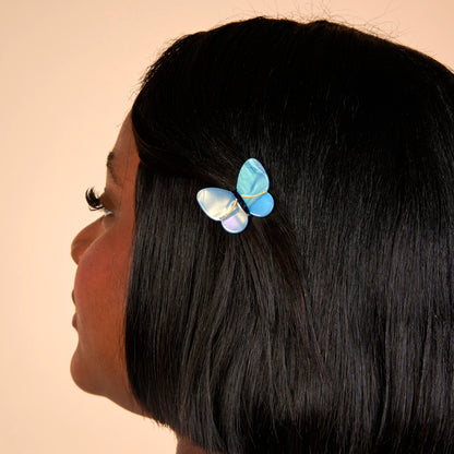 Pasador de pelo - Mariposa lavanda