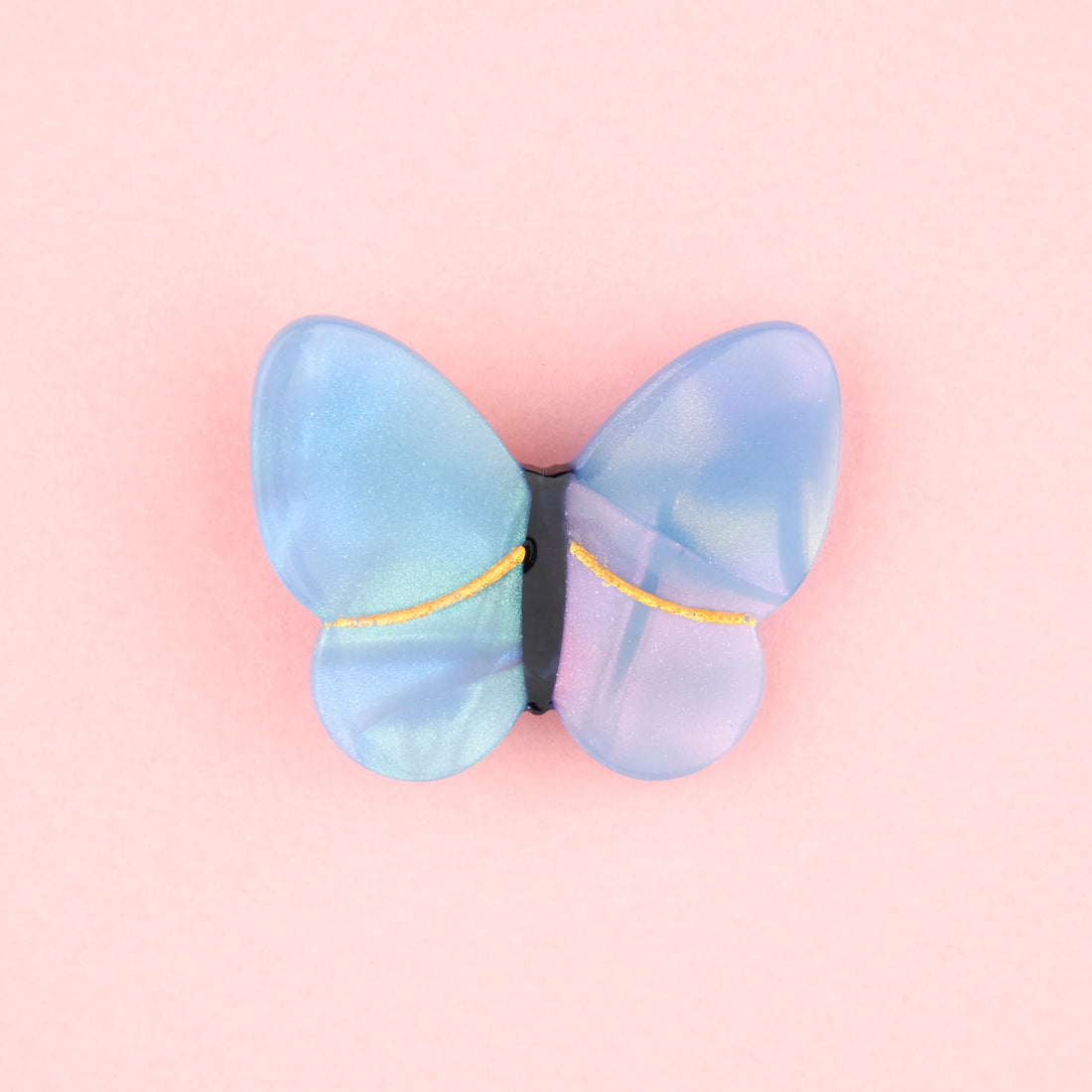 Pasador de pelo - Mariposa lavanda