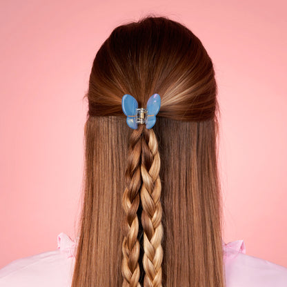 Minipinza para el pelo - Mariposa lavanda