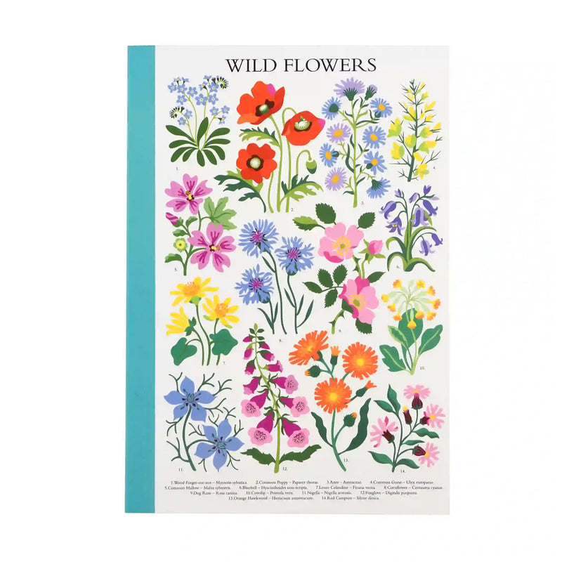 Libreta A5 - Wild Flowers 🌷