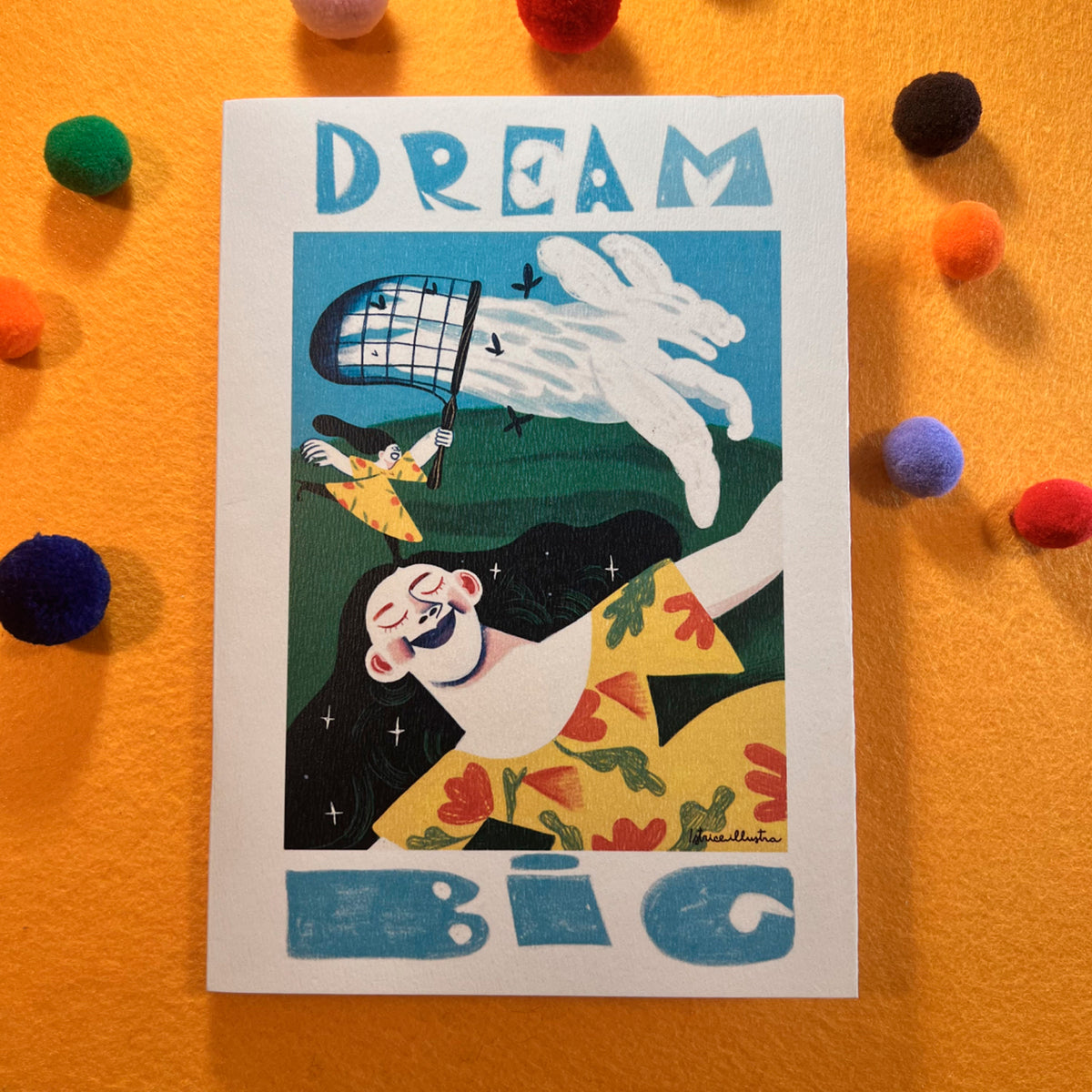 Libreta de Istriceillustra - "Dream Big"