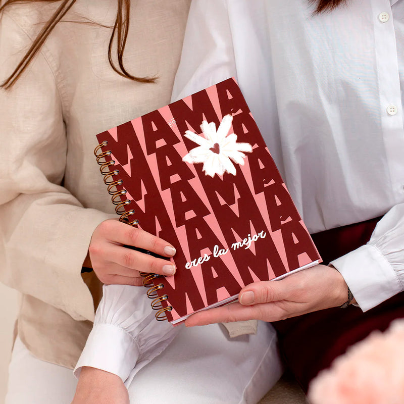 Libreta UO - "Mamá, eres la mejor" 🌼