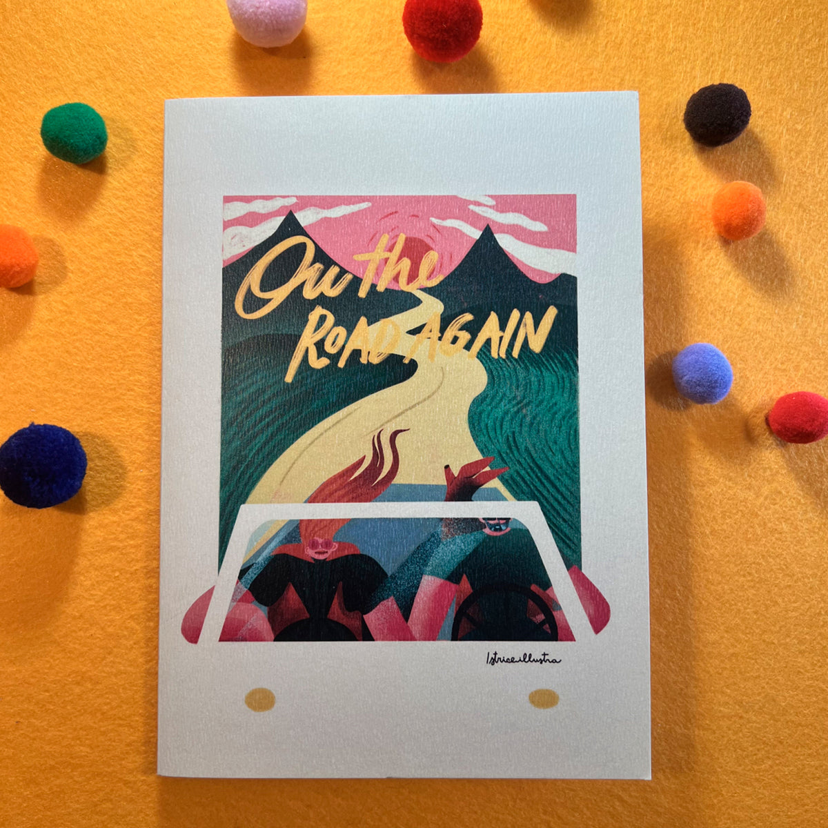 Libreta de Istriceillustra - "On the Road Again"